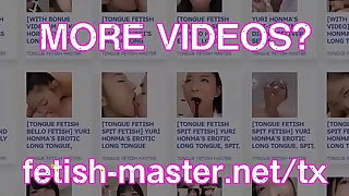Japanese Asian Tongue Spit Face Nose Licking Sucking Kissing Handjob Fetish - More at fetish-master.net